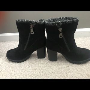 Black Suede Mossimo Boots